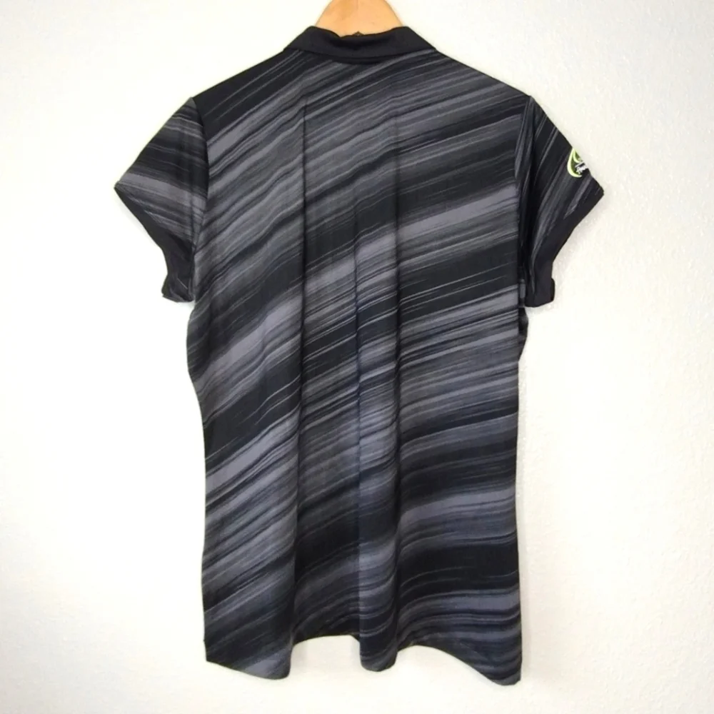 NWT Nike Gold Tour Performance Standard Fit Dri-Fit Shirt - Picture 4 of 14